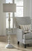 Bernadate Whitewash Floor Lamp - Lara Furniture