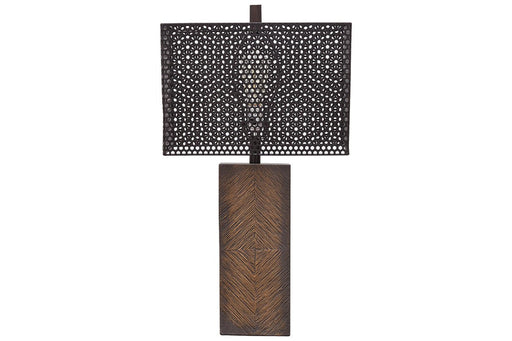 Briek Brown Table Lamp - Lara Furniture