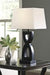 Amasai Black Table Lamp (Set of 2) - Lara Furniture