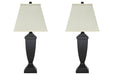 Amerigin Bronze Finish Table Lamp (Set of 2) - Lara Furniture