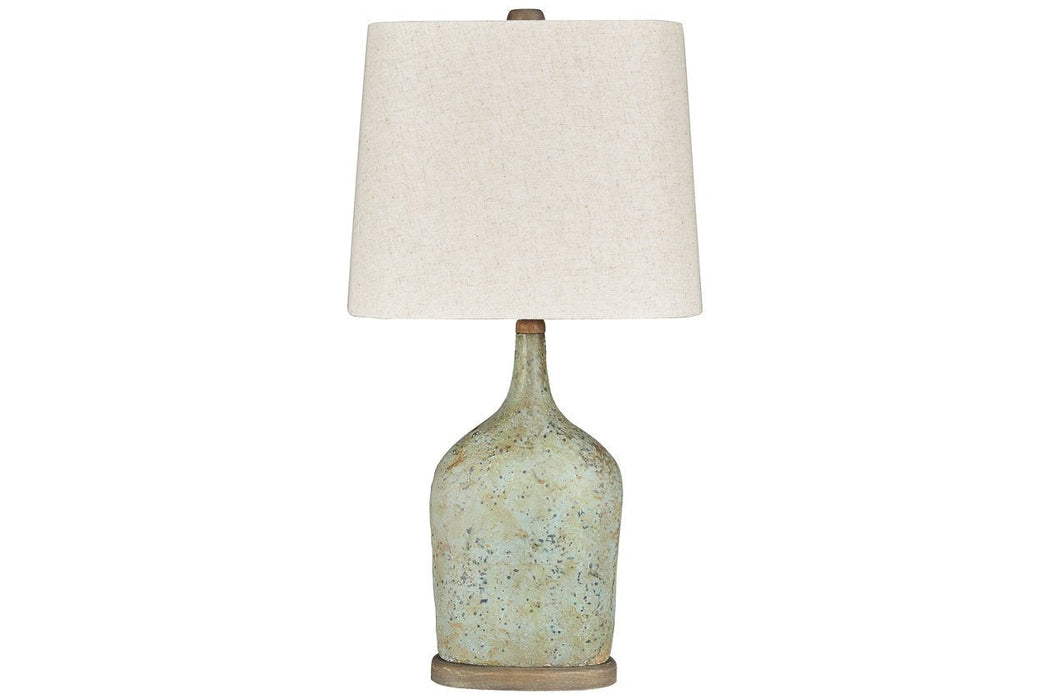 Maribeth Sage Table Lamp (Set of 2) - Lara Furniture