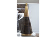 Lyrah Black/Gold Finish Table Lamp - Lara Furniture