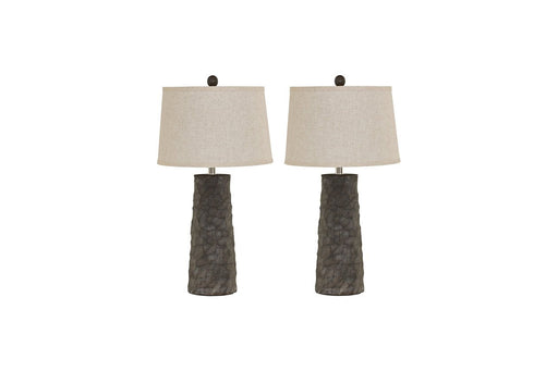 Sinda Gray Table Lamp (Set of 2) - Lara Furniture