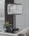 Gracella Black Table Lamp - Lara Furniture