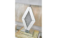 Prunella Silver Finish Table Lamp - Lara Furniture