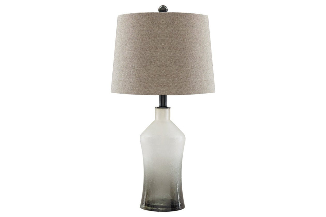 Nollie Gray Table Lamp (Set of 2) - Lara Furniture