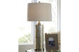 Farrar Gold Finish Table Lamp - Lara Furniture