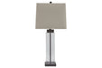 Alvaro Clear/Bronze Finish Table Lamp (Set of 2) - Lara Furniture