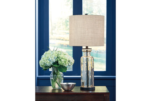 Laurentia Champagne Table Lamp - Lara Furniture