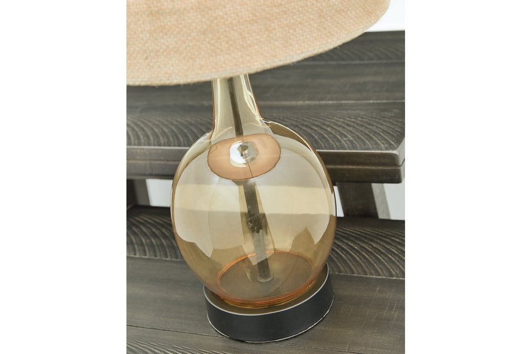 Arlomore Amber Table Lamp - Lara Furniture