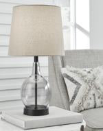 Arlomore Gray Table Lamp - Lara Furniture