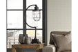 Jae Antique Black Desk Lamp - Lara Furniture