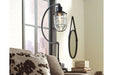 Jae Antique Black Desk Lamp - Lara Furniture