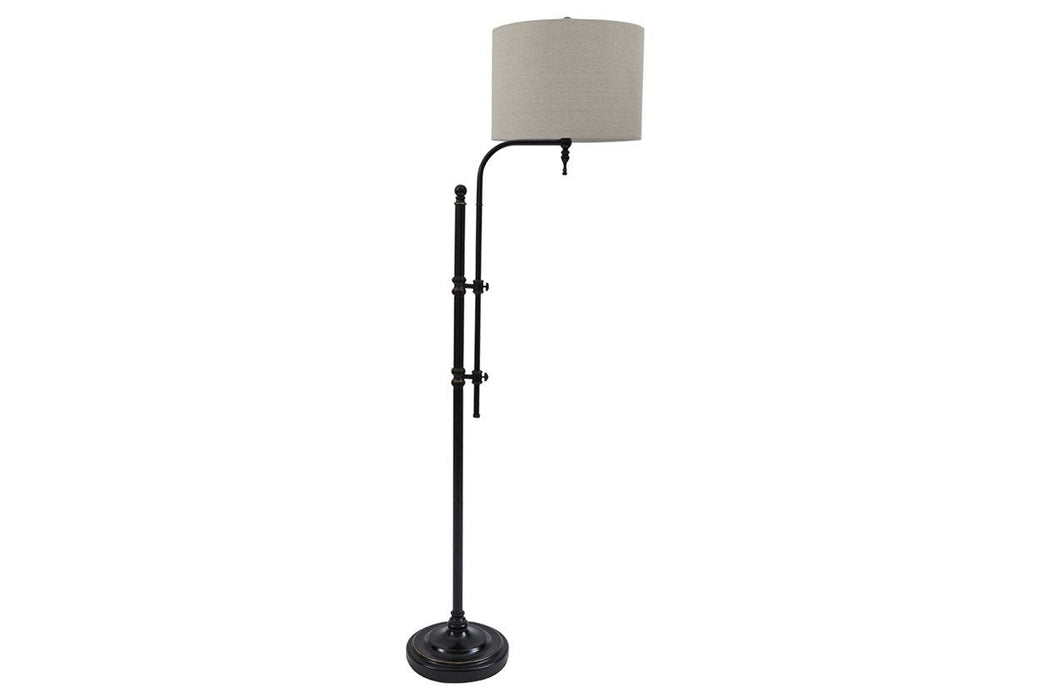 Anemoon Black Floor Lamp - Lara Furniture