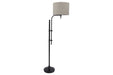 Anemoon Black Floor Lamp - Lara Furniture