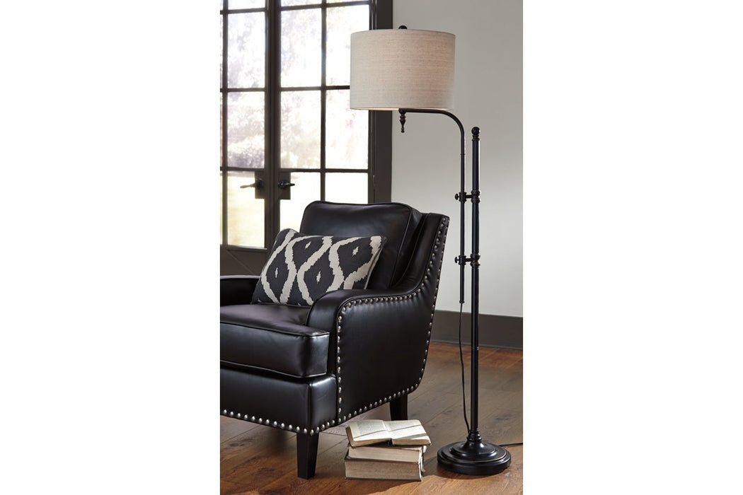 Anemoon Black Floor Lamp - Lara Furniture