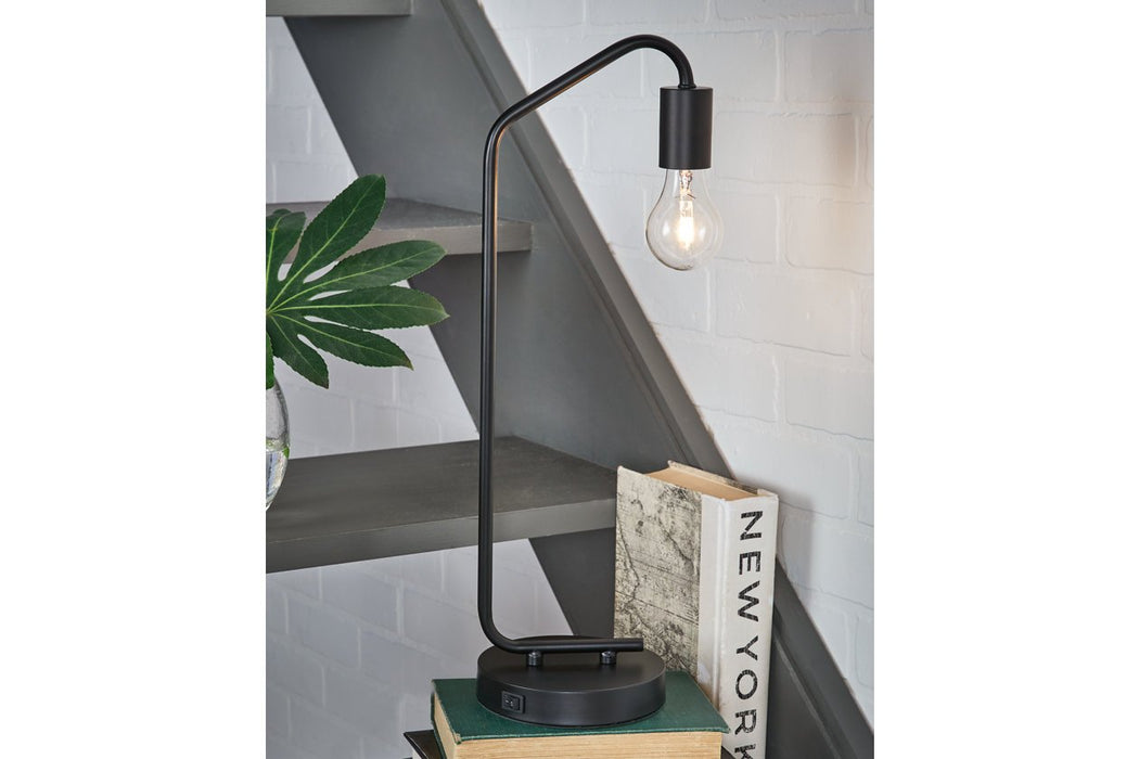 Covybend Black Desk Lamp - Lara Furniture