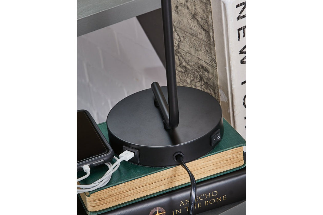 Covybend Black Desk Lamp - Lara Furniture