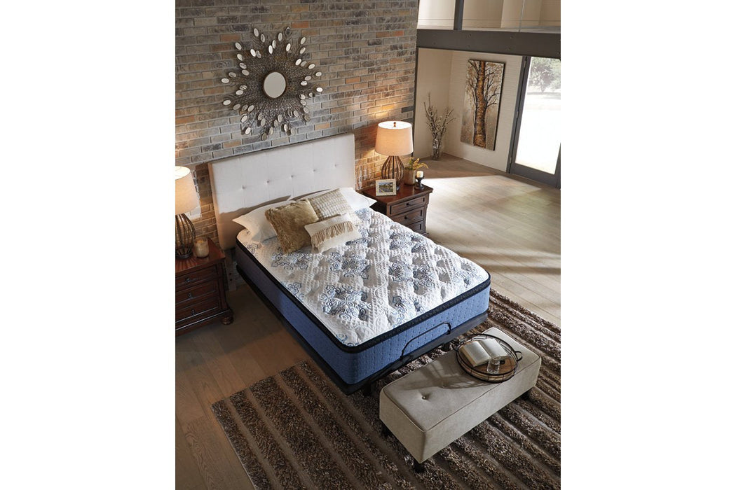 Mt Dana Euro Top White Queen Mattress - Lara Furniture