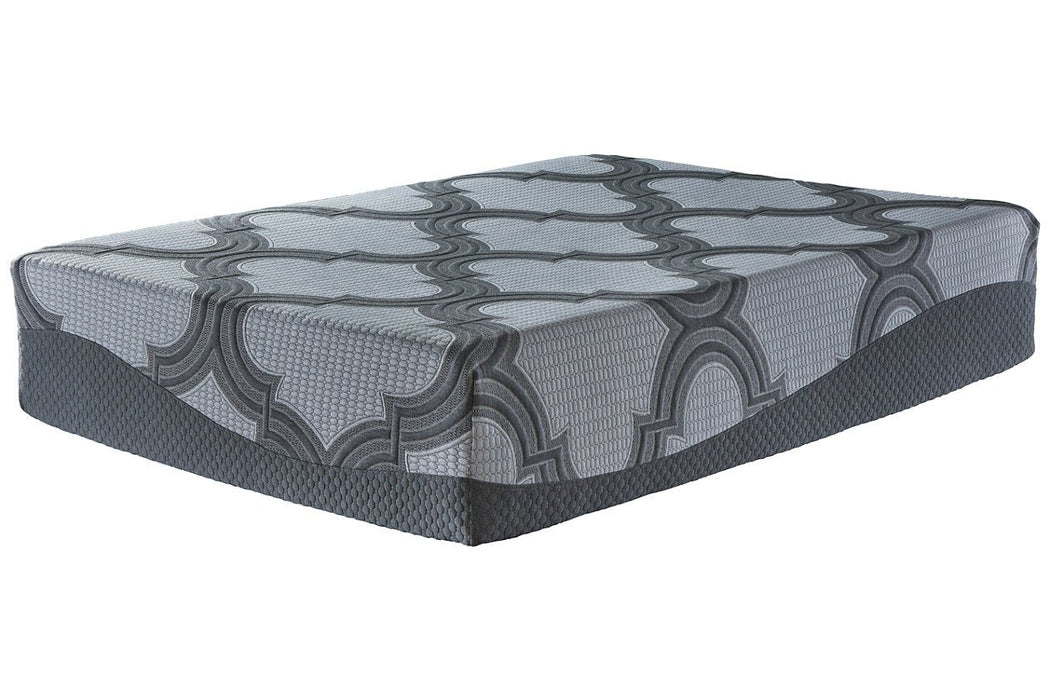 14 Inch Ashley Hybrid Gray King Mattress - Lara Furniture