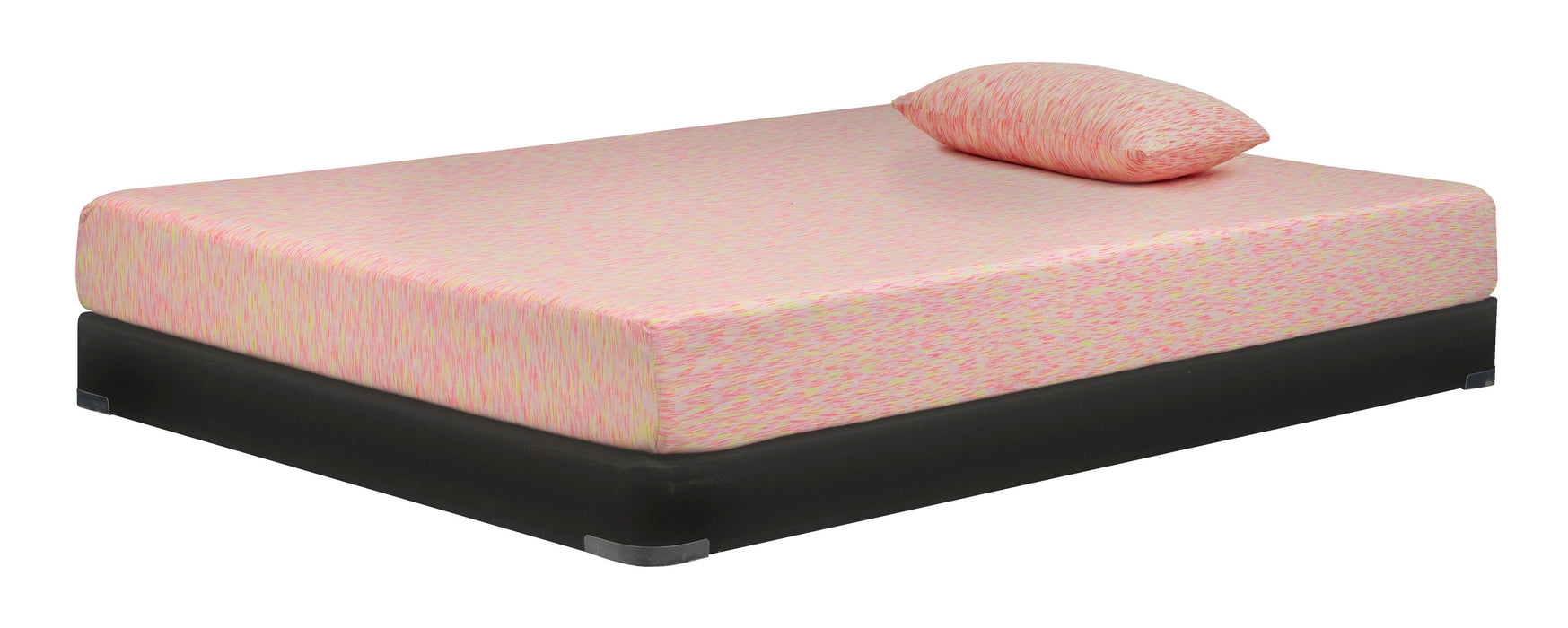 iKidz Pink Pink Twin Mattress and Pillow