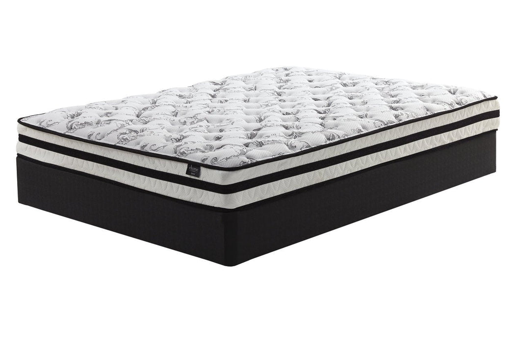 8 Inch Chime Innerspring White Twin Mattress in a Box - Lara Furniture