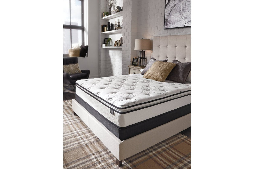 10 Inch Bonnell PT White Queen Mattress - Lara Furniture