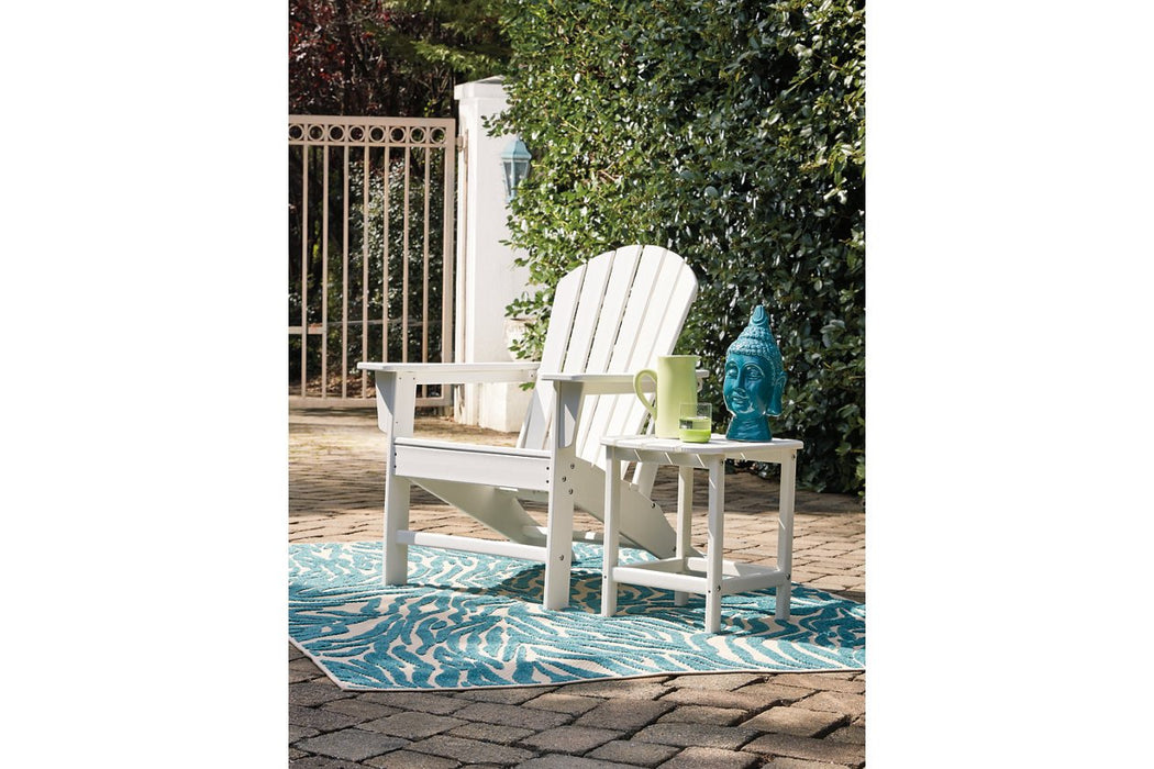 Sundown Treasure White Adirondack Chair - Lara Furniture