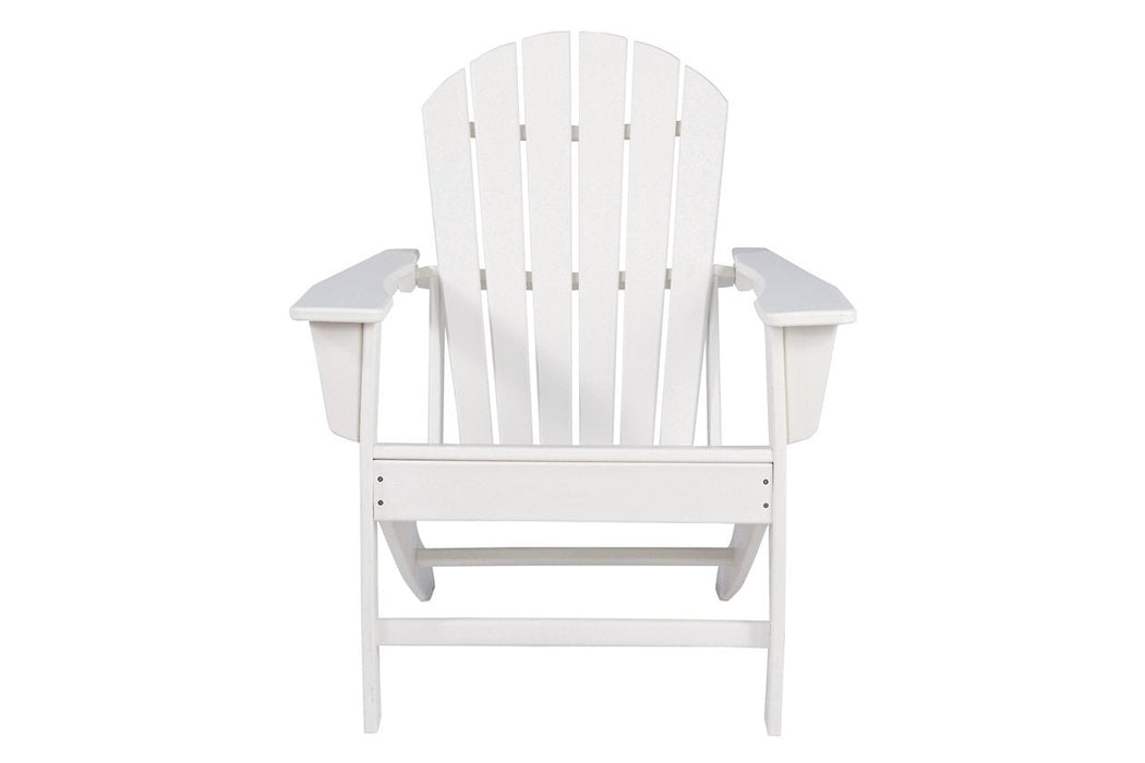 Sundown Treasure White Adirondack Chair - Lara Furniture