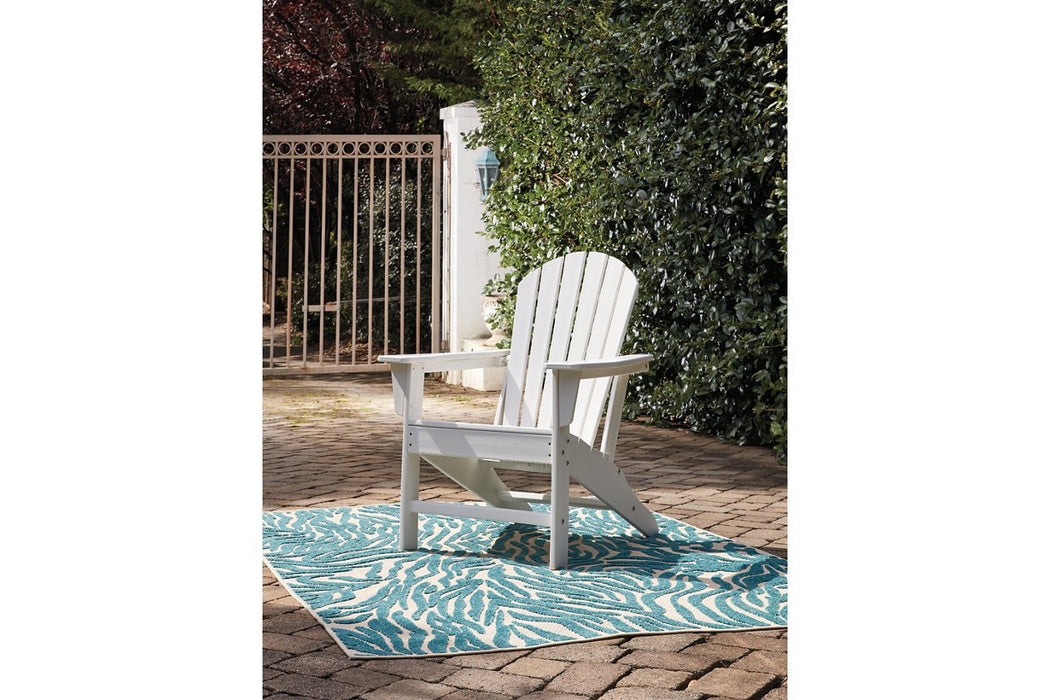 Sundown Treasure White Adirondack Chair - Lara Furniture