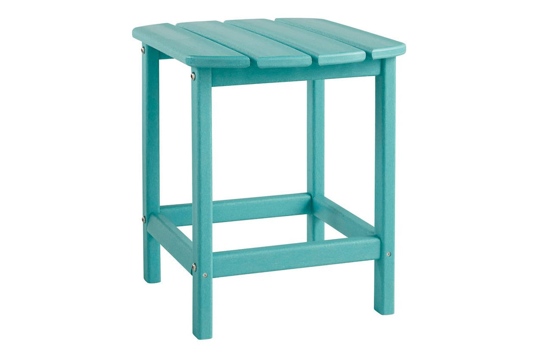 Sundown Treasure Turquoise End Table - Lara Furniture