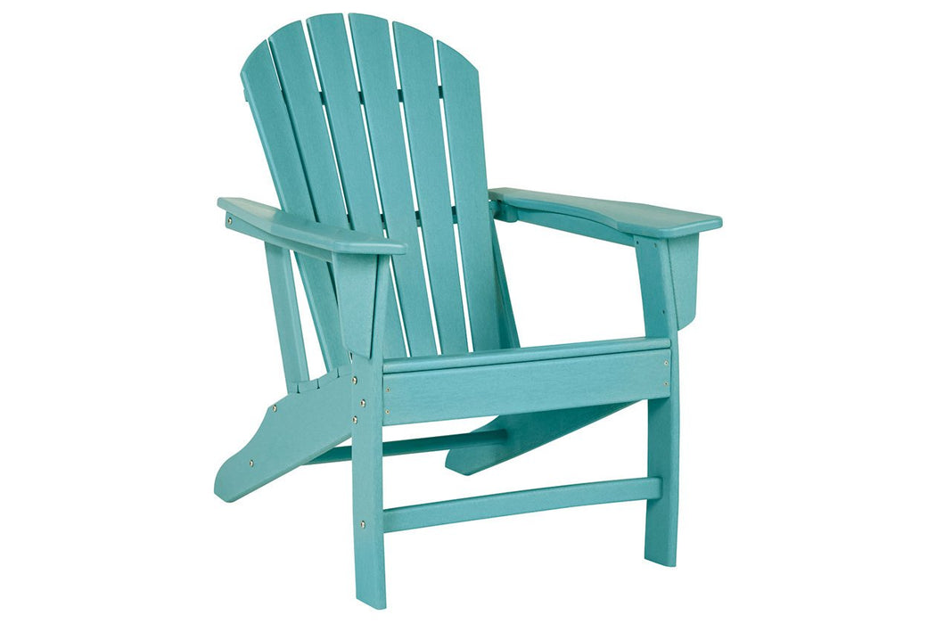 Sundown Treasure Turquoise Adirondack Chair - Lara Furniture