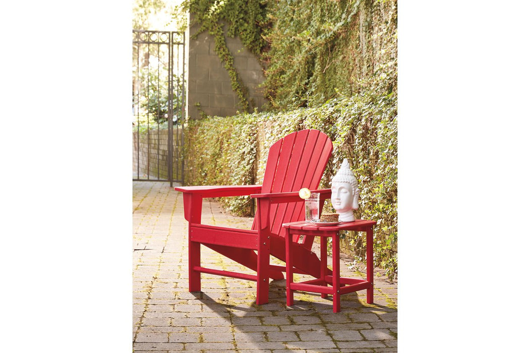 Sundown Treasure Red Adirondack Chair - Lara Furniture