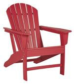 Sundown Treasure Red Adirondack Chair - Lara Furniture