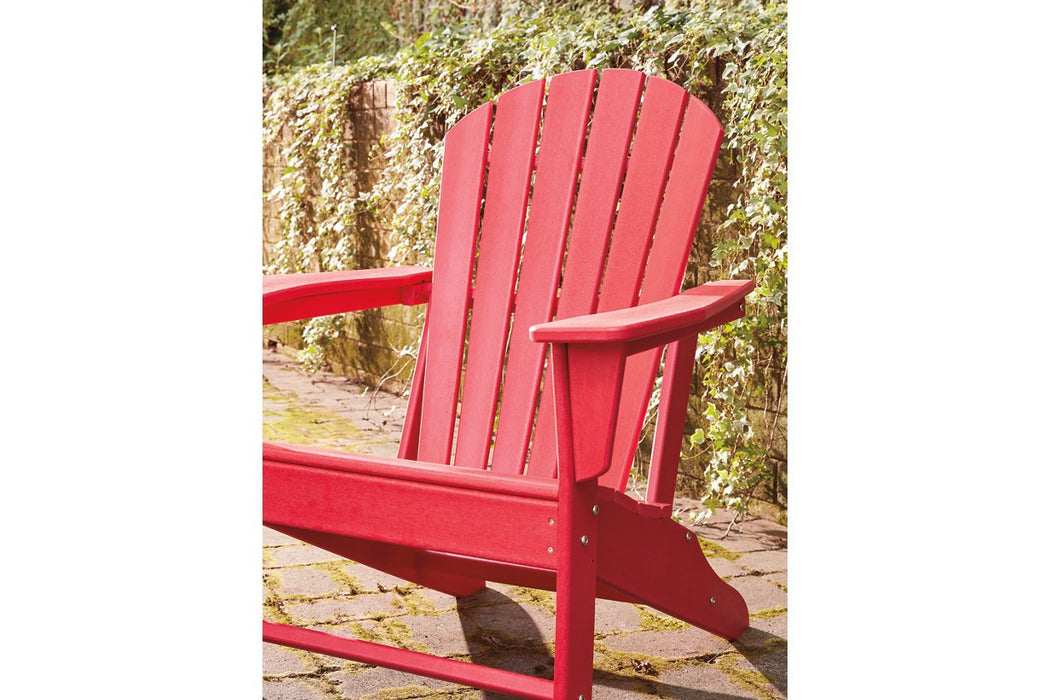 Sundown Treasure Red Adirondack Chair - Lara Furniture