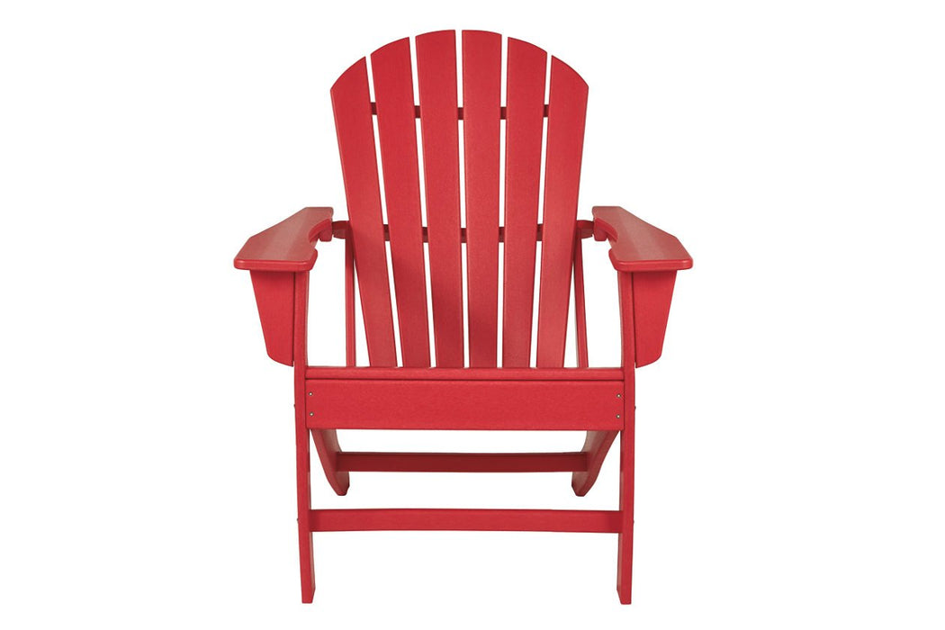 Sundown Treasure Red Adirondack Chair - Lara Furniture