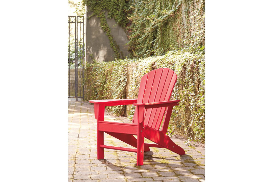 Sundown Treasure Red Adirondack Chair - Lara Furniture