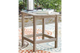 Sundown Treasure Grayish Brown End Table - Lara Furniture