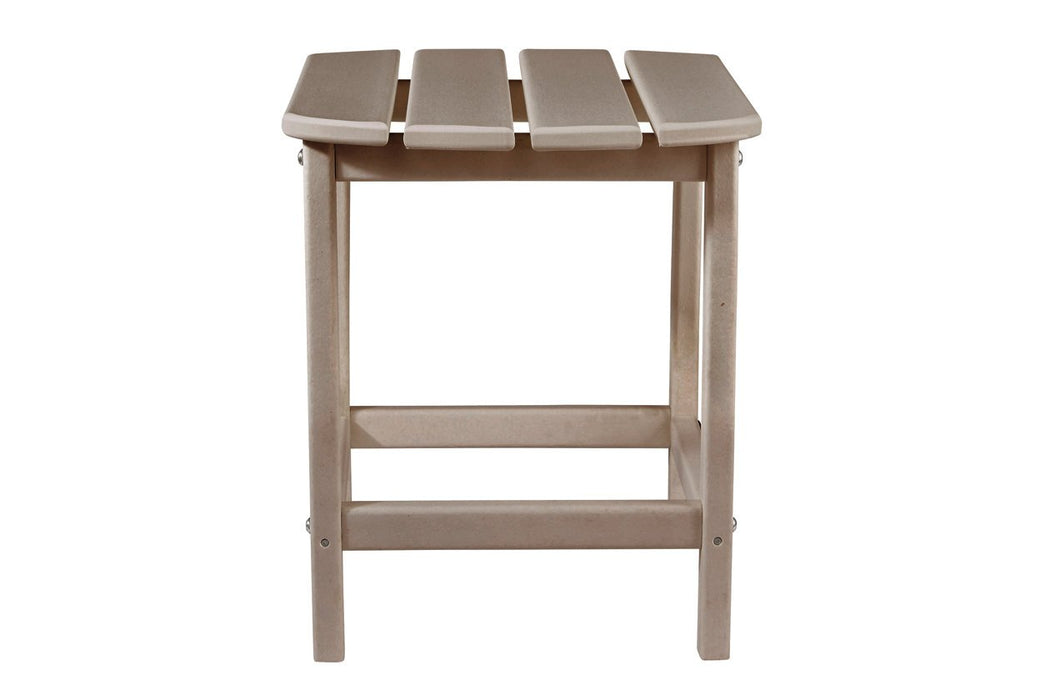 Sundown Treasure Grayish Brown End Table - Lara Furniture