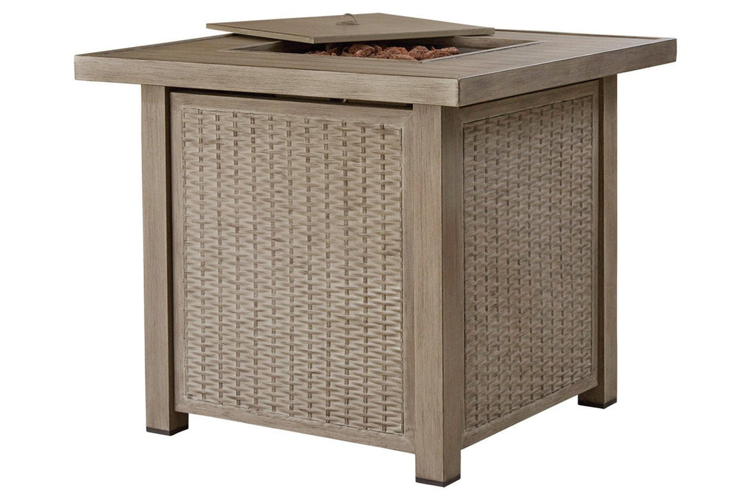 Lyle Driftwood Fire Pit Table - Lara Furniture