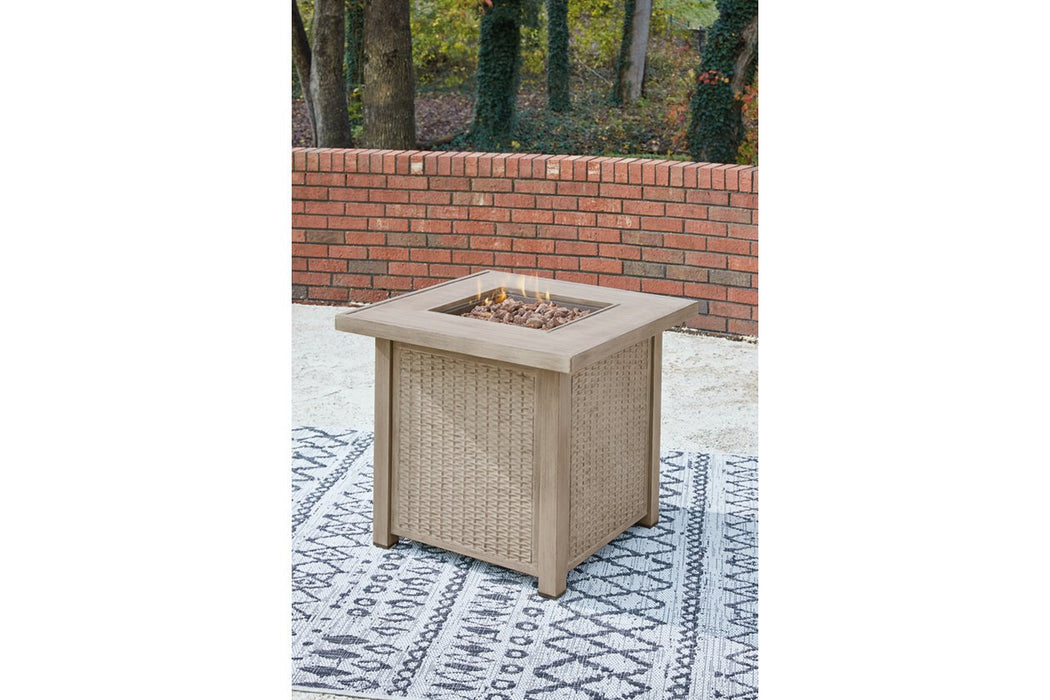 Lyle Driftwood Fire Pit Table - Lara Furniture