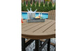 Fairen Trail Black/Driftwood Bar Table - Lara Furniture