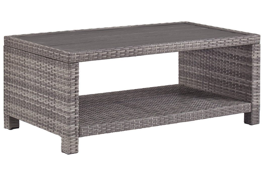 Salem Beach Gray Coffee Table - Lara Furniture