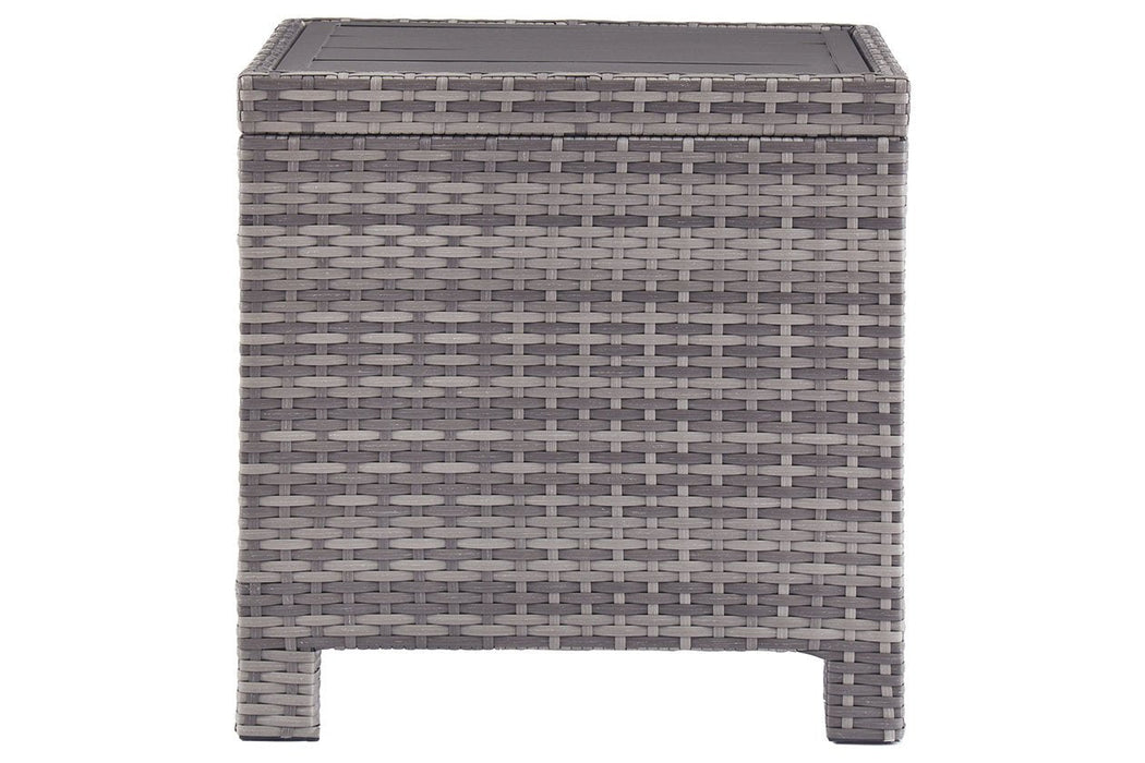 Salem Beach Gray End Table - Lara Furniture