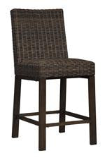 Paradise Trail Medium Brown Bar Stool (Set of 2) - Lara Furniture