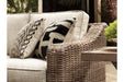 Beachcroft Beige Left-Arm Facing Loveseat/Right-Arm Facing Loveseat - Lara Furniture