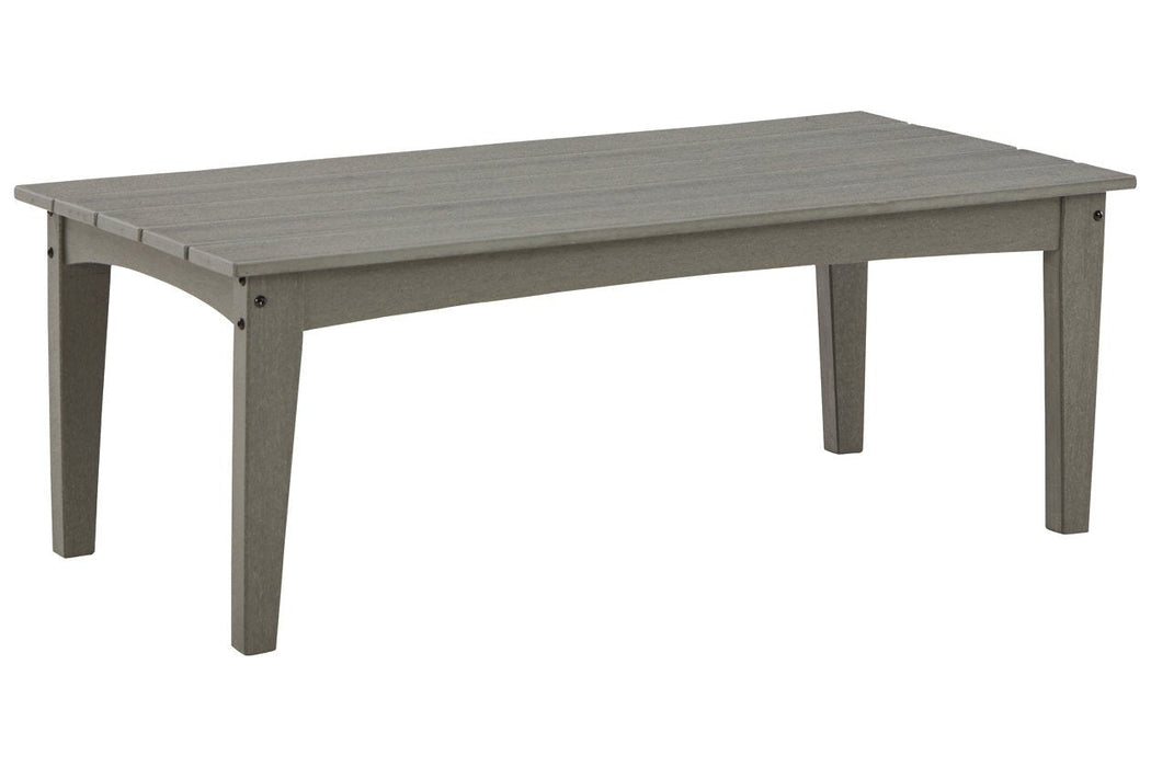 Visola Gray Outdoor Coffee Table - Lara Furniture