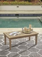 Gerianne Grayish Brown Coffee Table - Lara Furniture