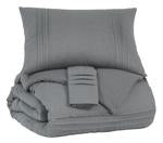 Mattias Gray 3-Piece King Comforter Set - Lara Furniture