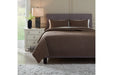 Ryter Brown Queen/Full Coverlet Set - Lara Furniture